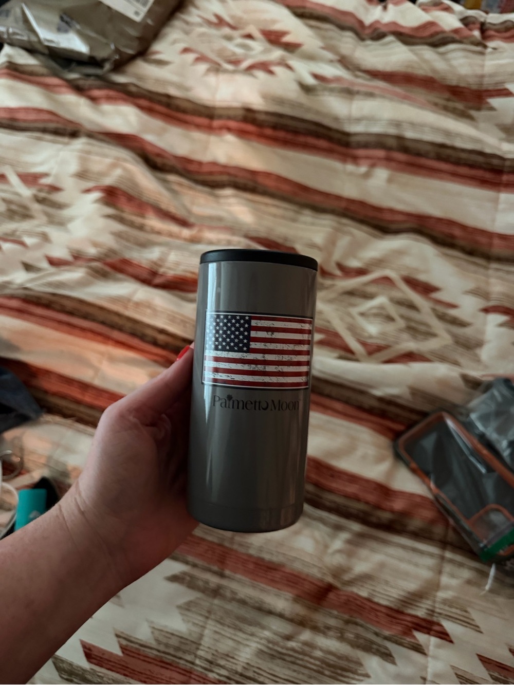 Slim can koozie